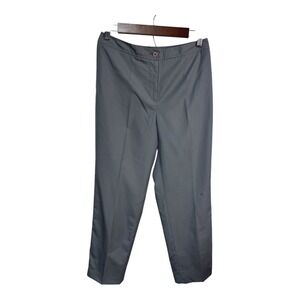 Talbots Gray Wool Silk‎ Blend Stretch Dress Pants Women's Size 4 Work Trousers